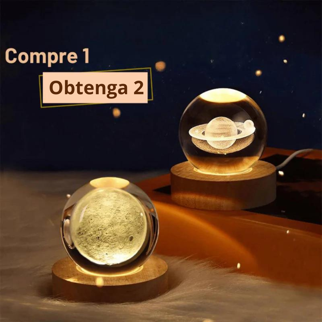 Lámpara Planetaria - Luz Del Universo - Compre 1 y Obtenga 2